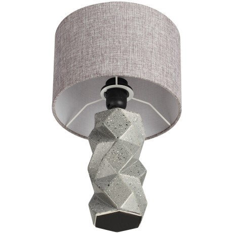 8136/1T MODERNI LN25 серый, керамика/текстиль Настольная лампа Е27 1*60W 220V BEINA