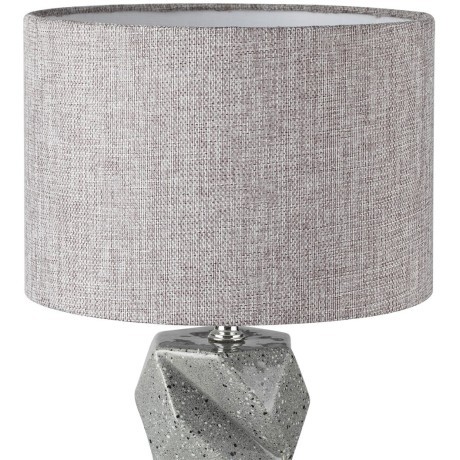 8136/1T MODERNI LN25 серый, керамика/текстиль Настольная лампа Е27 1*60W 220V BEINA