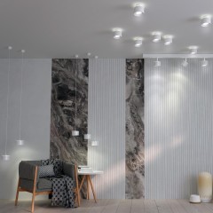 Подвесной светильник цилиндр Novotech 358967 Giro светодиодный LED 12W вниз + 3W вверхW