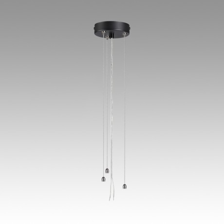 Подвесное крепление для светильника QUANTUM LED металл/черный 1,5м QUANTUM 7753/L