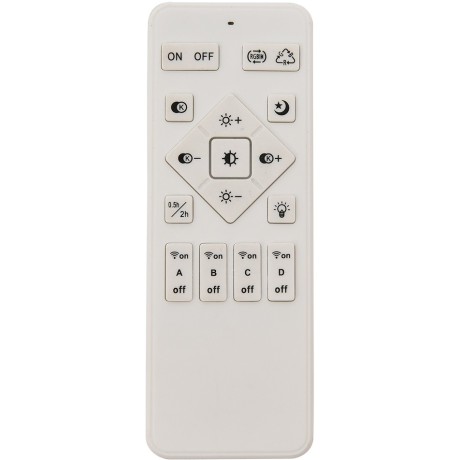 Умная люстра потолочная с ПДУ и голосовым управлением LED 45W 3000-6500К 220V ALIS SMART 8380/45CL