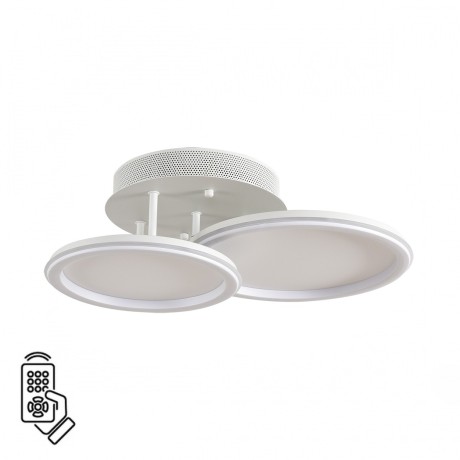 Умная люстра потолочная с ПДУ и голосовым управлением LED 45W 3000-6500К 220V ALIS SMART 8380/45CL