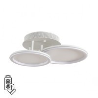 Умная люстра потолочная с ПДУ и голосовым управлением LED 45W 3000-6500К 220V ALIS SMART 8380/45CL