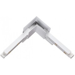 Соединитель питание+металл угловой для накладных для шин Novotech Flum 135121