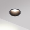 Novotech BRILLO 359862 Черный круглый встраиваемый светильник диаметром 63мм, с CCT переключателем цветовой температуры LED 7Вт 550Лм 40° CRI≥90 UGR≤16 3000-4000-6000К IP20 220V, коэффициент пульсации<1%