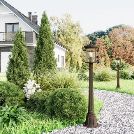 Уличный наземный светильник Odeon Light 4044/1F VIRTA IP44 под лампу 1xE27 60W