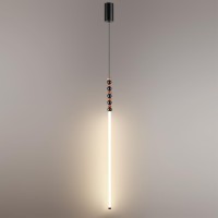 7187/12L Подвесной светодиодный декоративный светильник с натур. агатом 12Вт 3500K 800лм Odeon Light MONELLA