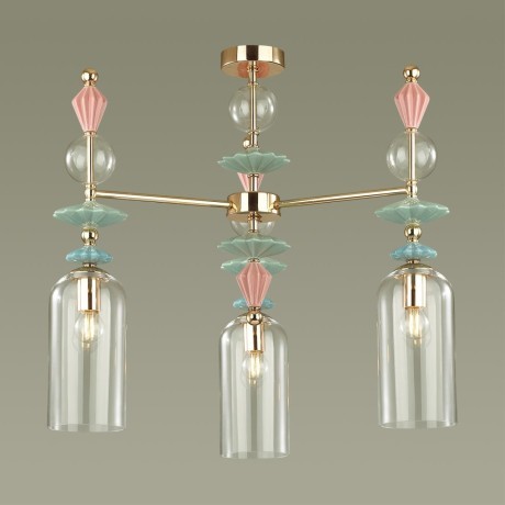 Люстра потолочная Odeon Light 4855/3C BIZET под лампы 3xE14 3*40W