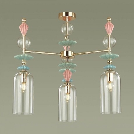 Люстра потолочная Odeon Light 4855/3C BIZET под лампы 3xE14 3*40W