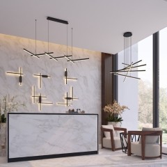 Люстра подвесная Odeon Light 3890/96L RUDY светодиодная LED 96W