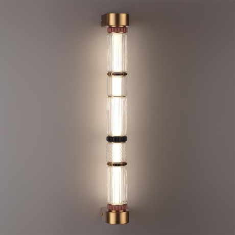 5455/18WL Настенный светильник (бра), металл латунь, премиум серия, 18Вт 1745Лм 4000K CRI80 ODEON LIGHT Exclusive COLLIER