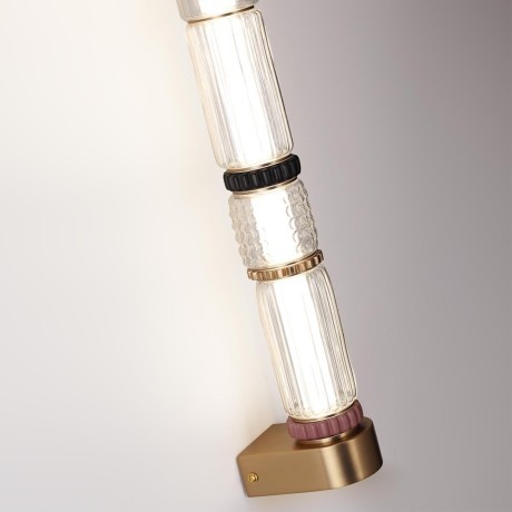 5455/18WL Настенный светильник (бра), металл латунь, премиум серия, 18Вт 1745Лм 4000K CRI80 ODEON LIGHT Exclusive COLLIER