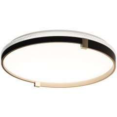 Светильник LED 48Вт 4000К D390 IP43 Sonex OLIDI BLACK 7647/DL