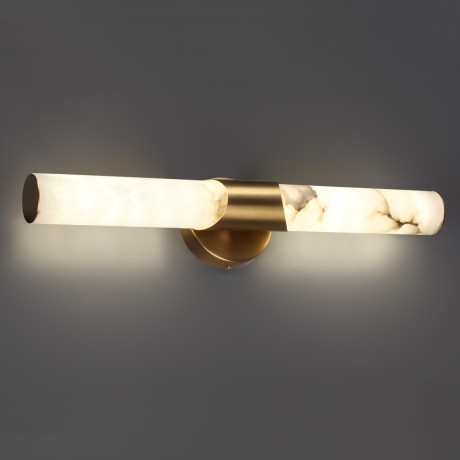 6672/12WL L-VISION ODL24 123 Настенный светильник латунь/металл/алебастр IP20 LED 12W 540Лм 3000K/4000K MARBELLA