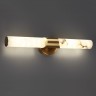6672/12WL L-VISION ODL24 123 Настенный светильник латунь/металл/алебастр IP20 LED 12W 540Лм 3000K/4000K MARBELLA