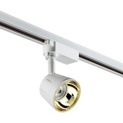 358708 PORT NT21 094 белый/золото Светильник трековый однофазный трехжильный IP20 LED 4000K 10W 100-265V KNOF