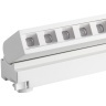 359738 PORT NT25 240 белый Светильник однофазный двухжильный трековый с переключ. цв. температуры IP20 LED 6W 180-265V 2700К/3200К/4000К EOS