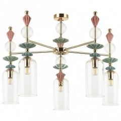 Люстра потолочная Odeon Light 4855/5C BIZET под лампы 5xE14 5*40W
