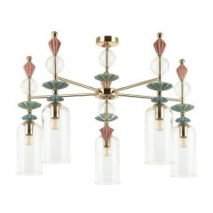 Люстра потолочная Odeon Light 4855/5C BIZET под лампы 5xE14 5*40W