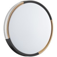 7629/ELN PALE SN 184 Светильник пластик/черный/золотистый LED 76Вт 3000/4000/6000K D490 IP43 CCT VELIO