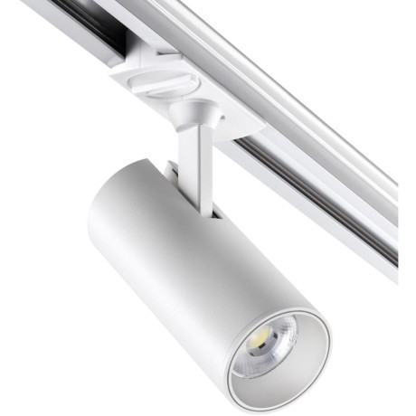 Однофазный двужильный светодиодный трековый светильник Novotech 359148 SELENE 4000К 1440Лм CRI90+ 45° 15Вт