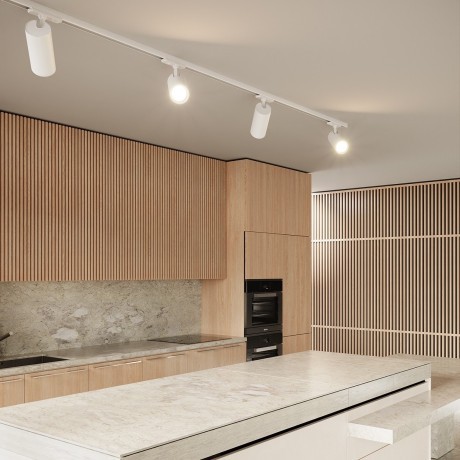 Однофазный двужильный светодиодный трековый светильник Novotech 359148 SELENE 4000К 1440Лм CRI90+ 45° 15Вт