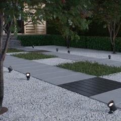 Светильник ландшафтный светодиодный грунтовой IP65 LED 13W 1040Лм 4000К Novotech LANDSCAPE 359219