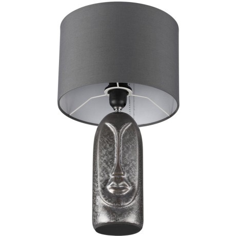 8146/1T MODERNI LN25 серый, керамика/текстиль Настольная лампа Е27 1*60W 220V AKIVI