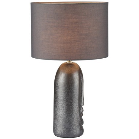 8146/1T MODERNI LN25 серый, керамика/текстиль Настольная лампа Е27 1*60W 220V AKIVI