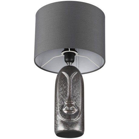 8146/1T MODERNI LN25 серый, керамика/текстиль Настольная лампа Е27 1*60W 220V AKIVI