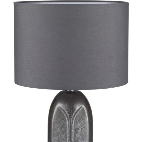 8146/1T MODERNI LN25 серый, керамика/текстиль Настольная лампа Е27 1*60W 220V AKIVI