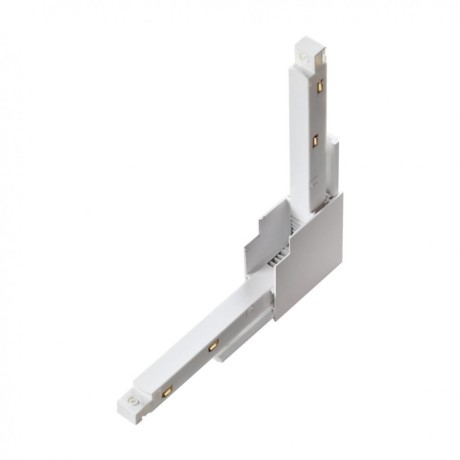 Соединитель питание+металл вертикальный с потолка на стену для шин Novotech Flum 135123