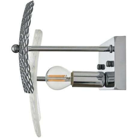 6588/1W MODERNI LN24 хром/тонированное стекло, металл/стекло Бра E14 1*40W 220V LIBERTI