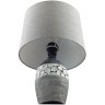 8118/1T COMFI LN25 серый, керамика/текстиль Настольная лампа E27 1*60W 220V AVALONA