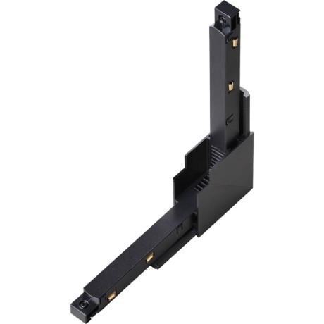 Соединитель питание+металл вертикальный с потолка на стену для шин Novotech Flum 135124