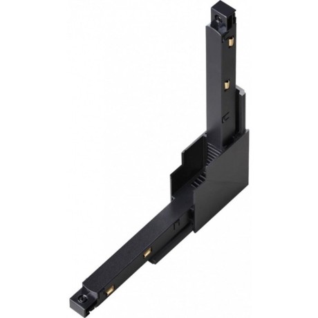 Соединитель питание+металл вертикальный с потолка на стену для шин Novotech Flum 135124