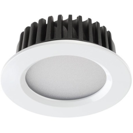 Встраиваемый светильник Novotech 357600 DRUM IP44 светодиодный LED 10W