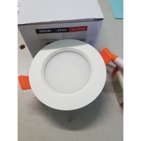 Встраиваемый светильник Novotech 357600 DRUM IP44 светодиодный LED 10W