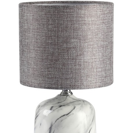8148/1T MODERNI LN25 серый, керамика/текстиль Настольная лампа Е27 1*60W 220V MRAMAO