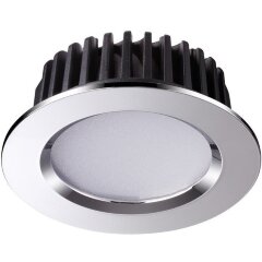 Встраиваемый светильник Novotech 357601 DRUM IP44 светодиодный LED 10W
