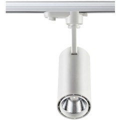 Трехжильный однофазный трековый светодиодный светильник Novotech SELENE 357547 970лм 15Вт