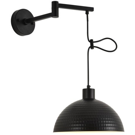 8321/1W Черный настенный светильник, бра, с регулировкой высоты под лампу E27 макс 60Вт 220V LUMION ARMINA