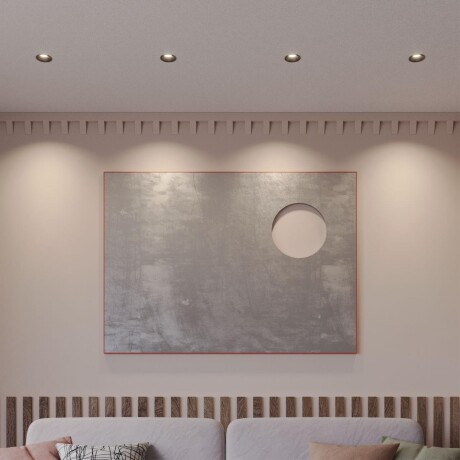 Novotech ECLAT 359883 Черный встраиваемый светильник диаметром 61мм, с CCT переключателем цветовой температуры LED 5Вт 320Лм CRI≥90 UGR≤16 45° 3000-4000-6000К IP20 220V (коэффициент пульсации<1%)