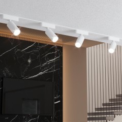 359255 Трековый магнитный светодиодный светильник Novotech SMAL 48V CRI90+ 3000К 1080Лм 24° 12W