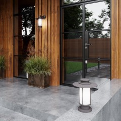 Уличный наземный светильник Odeon Light 4047/1B MITO IP54 под лампу 1xE27 18W