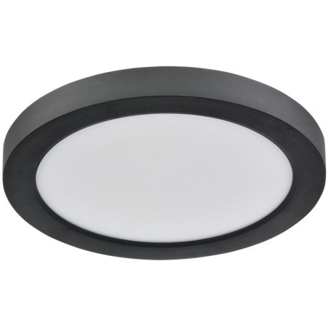 7788/12L Светодиодный тонкий светильник накл/встр. монтажа, датчик движения, мех перекл. цв. температуры, рег. врезного отверстия 12Вт 3000/4000/6500К 960лм IP44 Sonex NEBULA BLACK