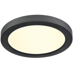 7788/12L Светодиодный тонкий светильник накл/встр. монтажа, датчик движения, мех перекл. цв. температуры, рег. врезного отверстия 12Вт 3000/4000/6500К 960лм IP44 Sonex NEBULA BLACK