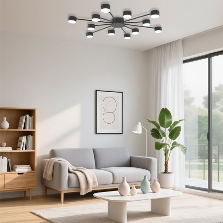 8344/12C Люстра Lumion COMFI GX53 LED 84W 220V TORINA