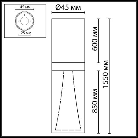Потолочный светильник IP20 LED 4W 280Лм 3000K 180° 220V DEFANCE 7143/4CL