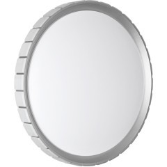 7696/ELN Серебристый настенно-потолочный 50см светильник с перекл. цветовой температуры на драйвере 76Вт 7105Лм 3000;4000;6000К CRI80 IP43 CCT SONEX KUPI SILVER